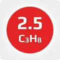Пропан 2.5 Пропан 2.5